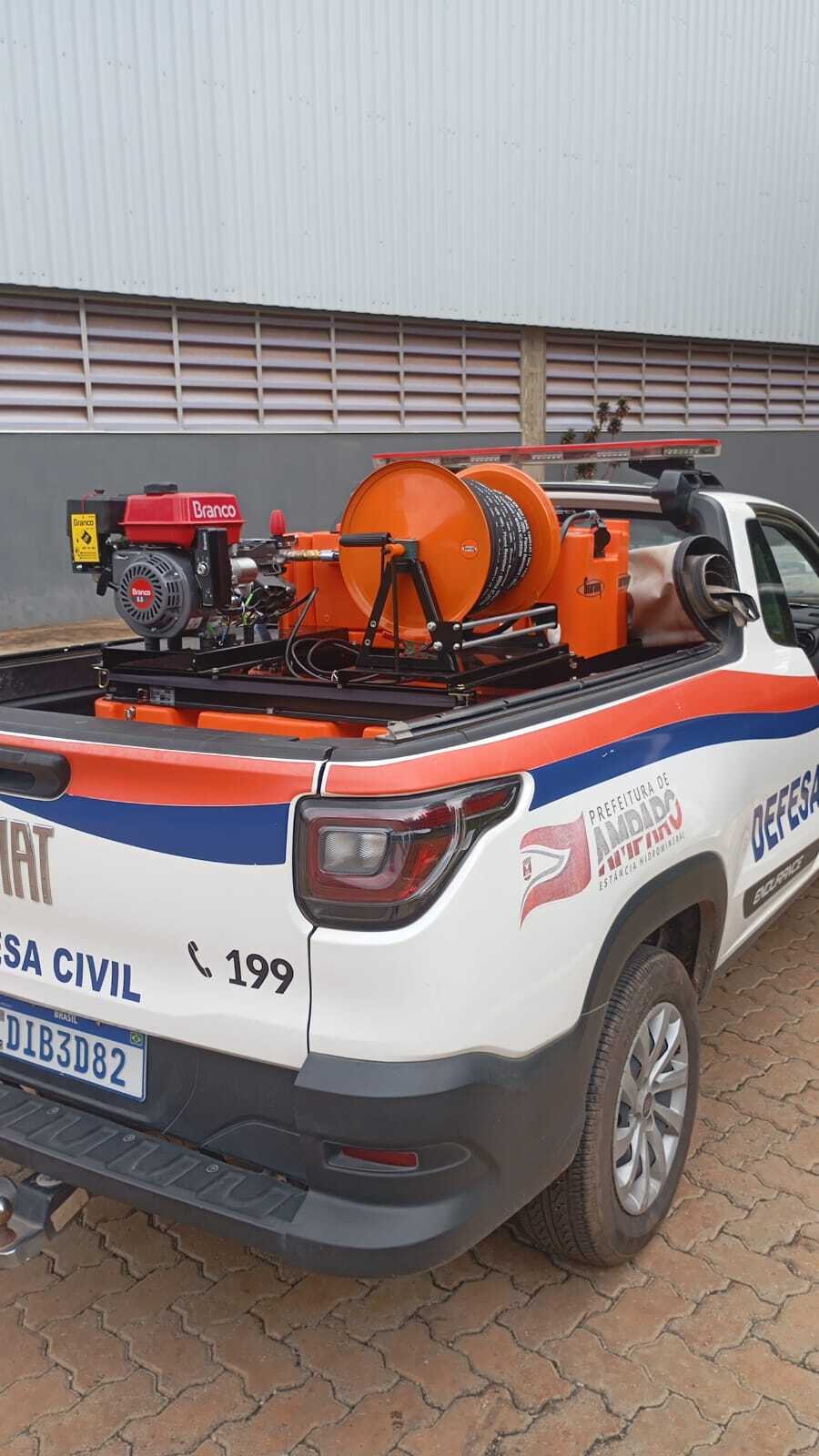 Defesa Civil de Amparo recebe Kit Guarani para reforçar combate a incêndios