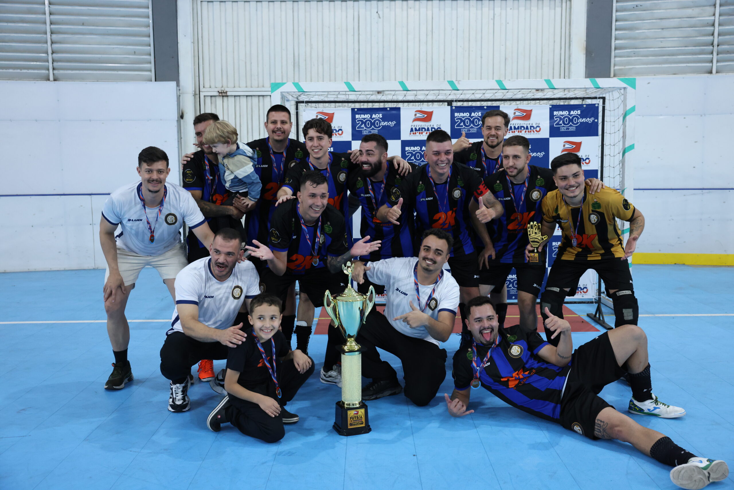 Milão, Silvestre IV e Maiorais são os campeões da temporada do Municipal de Futsal